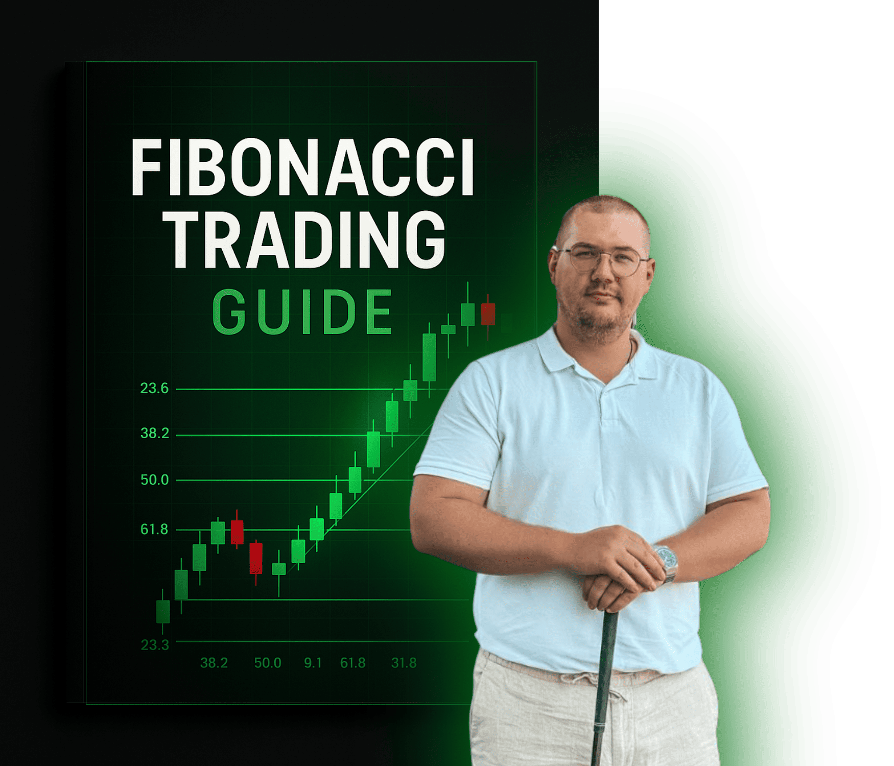 Robin Hess erklärt: Kurze, klare Checkliste neben dem Chart: Trend? Swing gesetzt? Retracement bestätigt? Risiko passend? – visuelle Erinnerung aus dem Fibonacci-Training